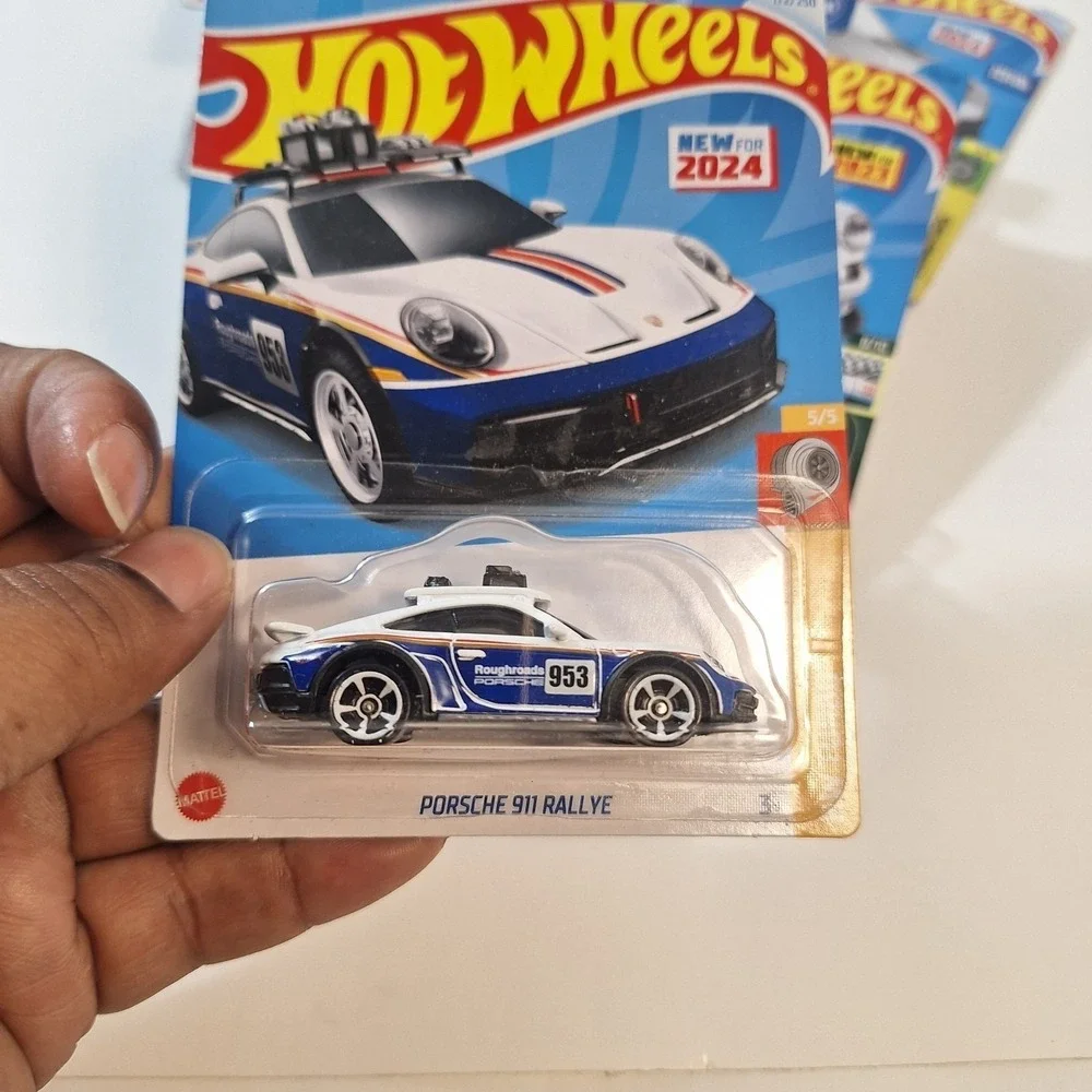 Hot Wheels Porsche 6 Cars‎ Target Red / Zamac / Keychain/ 911 Rally Some Damage